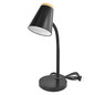 Preview: Emos LED Schreibtischleuchte 4,5W neutralweiss 4000K Schwarz 13x13cm Z7641B