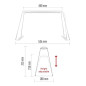 Preview: Emos LED Pflanzenleuchte 15W neutralweiss 3900K Weiß 54x18cm Z7903