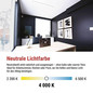 Preview: Emos LED Feuchtraumleuchte Mano 20W neutralweiss 4000K Weiß 60cm ZAB911