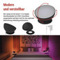Preview: Emos LED Tischleuchte GoSmart RGB 7W CCT warm-/tageslichtweiss 3000K/6500K WiFi Weiß ZCW11WR