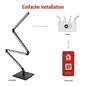 Preview: Emos LED Stehlampe GoSmart RGBIC 24W warmweiss 2700K WiFi Schwarz Aluminium ZCW34BR