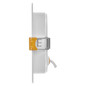 Preview: Emos LED Einbaustrahler Rubic 9W neutralweiss 4000K Weiß Ø12cm ZD1432