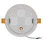Preview: Emos LED Einbaustrahler Rubic 9W neutralweiss 4000K Weiß Ø12cm ZD1432