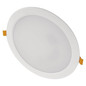 Preview: Emos LED Einbaustrahler Rubic 24W neutralweiss 4000K Weiß Ø22cm ZD1452