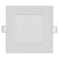 Preview: Emos LED Einbaustrahler Nexxo 7W warmweiss 3000K Weiß Aluminium 12x12cm ZD2124