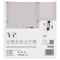 Preview: Emos LED Einbaustrahler Nexxo 25W warmweiss 3000K Weiß Aluminium 30x30cm ZD2154