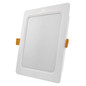 Preview: Emos LED Einbaustrahler Rubic 18W neutralweiss 4000K Weiß 17x17cm ZD2442