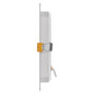 Preview: Emos LED Einbaustrahler Rubic 18W neutralweiss 4000K Weiß 17x17cm ZD2442