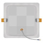 Preview: Emos LED Einbaustrahler Rubic 18W neutralweiss 4000K Weiß 17x17cm ZD2442