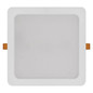 Preview: Emos LED Einbaustrahler Rubic 24W neutralweiss 4000K Weiß 22x22cm ZD2452