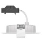 Preview: Emos LED Einbaustrahler Simmi 5W warmweiss 3000K Weiß Ø9cm ZD3121