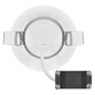 Preview: Emos LED Einbaustrahler Simmi 5W warmweiss 3000K Weiß Ø9cm ZD3121