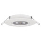 Preview: Emos LED Einbaustrahler Simmi 5W warmweiss 3000K Weiß Ø9cm ZD3121