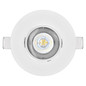 Preview: Emos LED Einbaustrahler Simmi 5W neutralweiss 4000K Weiß Ø9cm ZD3122