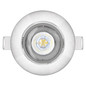 Preview: Emos LED Einbaustrahler Simmi 5W neutralweiss 4000K Nickel poliert Aluminium Ø8cm ZD3222