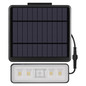 Preview: Emos LED Solar-Fluter Sunno 1300lm neutralweiss 4000K Bewegungsmelder Akku IP54 Schwarz 18x18cm ZG112S