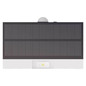 Preview: Emos LED Solar-Fluter Brixo 350lm neutralweiss 4000K Bewegungsmelder Akku IP65 Weiß ZG161S