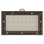 Preview: Emos LED Solar-Fluter Brixo 350lm neutralweiss 4000K Bewegungsmelder Akku IP65 Schwarz ZG162S