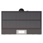 Preview: Emos LED Solar-Fluter Brixo 350lm neutralweiss 4000K Bewegungsmelder Akku IP65 Schwarz ZG162S