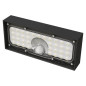 Preview: Emos LED Solar-Fluter Brixo 900lm neutralweiss 4000K Bewegungsmelder Akku IP65 Schwarz ZG166S