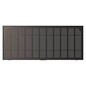 Preview: Emos LED Solar-Fluter Brixo 900lm neutralweiss 4000K Bewegungsmelder Akku IP65 Schwarz ZG166S