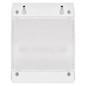 Preview: Emos LED Solar-Fluter Lumi 240lm neutralweiss 4000K Bewegungsmelder Akku IP54 Weiß 10,5x13cm ZG172S