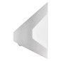 Preview: Emos LED Solar-Fluter Lumi 240lm neutralweiss 4000K Bewegungsmelder Akku IP54 Weiß 10,5x13cm ZG172S