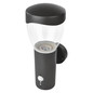 Preview: Emos LED Gartenstrahler Arteo Bewegungsmelder IP44 Anthrazit Edelstahl 16x12cm ZGA040P
