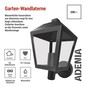 Preview: Emos LED Gartenstrahler Adenia IP44 Schwarz Aluminium 20x15cm ZGB010P