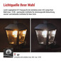 Preview: Emos LED Gartenstrahler Adenia IP44 Schwarz Aluminium 20x15cm ZGB010P