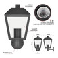 Preview: Emos LED Gartenstrahler Adenia IP44 Schwarz Aluminium 20x15cm ZGB010P