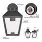 Preview: Emos LED Gartenstrahler Adenia IP44 Schwarz Aluminium 18x15cm ZGB020P