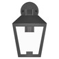 Preview: Emos LED Gartenstrahler Adenia IP44 Schwarz Aluminium 18x15cm ZGB020P