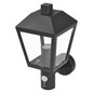 Preview: Emos LED Gartenstrahler Adenia Bewegungsmelder IP44 Schwarz Aluminium 20x15cm ZGB040P