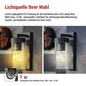 Preview: Emos LED Gartenstrahler Zala IP44 Anthrazit Edelstahl ZGC010P