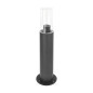 Preview: Emos LED Wegeleuchte Zala IP44 Anthrazit Edelstahl 14x14cm ZGC0A0P