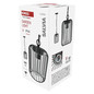 Preview: Emos LED Gartenstrahler Salvia IP44 Schwarz Stahl 16x16cm ZGD070P