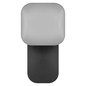 Preview: Emos LED Gartenstrahler Nika 12,5W warmweiss 3000K IP44 Anthrazit Aluminium 12x12cm ZGE014L