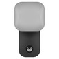 Preview: Emos LED Gartenstrahler Nika 12,8W warmweiss 3000K Bewegungsmelder IP44 Anthrazit Aluminium 12x12cm ZGE044L