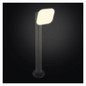 Preview: Emos LED Wegeleuchte Nika 12,5W warmweiss 3000K IP44 Anthrazit Aluminium 12x12cm ZGE0A4L