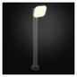 Preview: Emos LED Wegeleuchte Nika 12,5W warmweiss 3000K IP44 Anthrazit Aluminium 12x12cm ZGE0C4L
