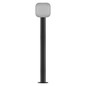 Preview: Emos LED Wegeleuchte Nika 12,5W warmweiss 3000K IP44 Anthrazit Aluminium 12x12cm ZGE0C4L
