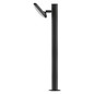 Preview: Emos LED Wegeleuchte Nika 12,5W warmweiss 3000K IP44 Anthrazit Aluminium 12x12cm ZGE0C4L