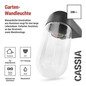 Preview: Emos LED Gartenstrahler Cassia IP44 Anthrazit Aluminium ZGG010P