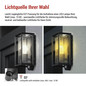 Preview: Emos LED Gartenstrahler Malva Bewegungsmelder IP44 Schwarz Aluminium 13x12,5cm ZGH040P
