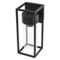 Preview: Emos LED Gartenstrahler Tillia IP44 Schwarz Aluminium 13x11cm ZGI010P