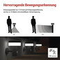 Preview: Emos LED Solar-Gartenstrahler Terion 2W warmweiss 3000K Bewegungsmelder Akku IP44 Anthrazit Edelstahl 15x12,5cm ZGJ044S