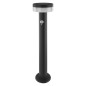 Preview: Emos LED Solar-Wegeleuchte Terion 2W warmweiss 3000K Bewegungsmelder Akku IP44 Anthrazit Edelstahl 12,5x12,5cm ZGJ0B4S