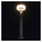Preview: Emos LED Solar-Wegeleuchte Terion 2W warmweiss 3000K Bewegungsmelder Akku IP44 Anthrazit Edelstahl 12,5x12,5cm ZGJ0B4S