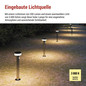 Preview: Emos LED Solar-Wegeleuchte Terion 2W warmweiss 3000K Bewegungsmelder Akku IP44 Anthrazit Edelstahl 12,5x12,5cm ZGJ0B4S